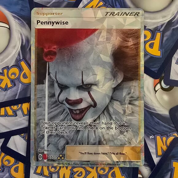 Pennywise Pokemon Trainer Card - IT - Picture 3 of 8